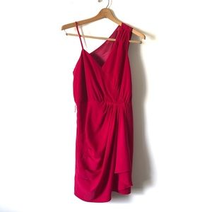 Express hot pink dress sz 8 EUC